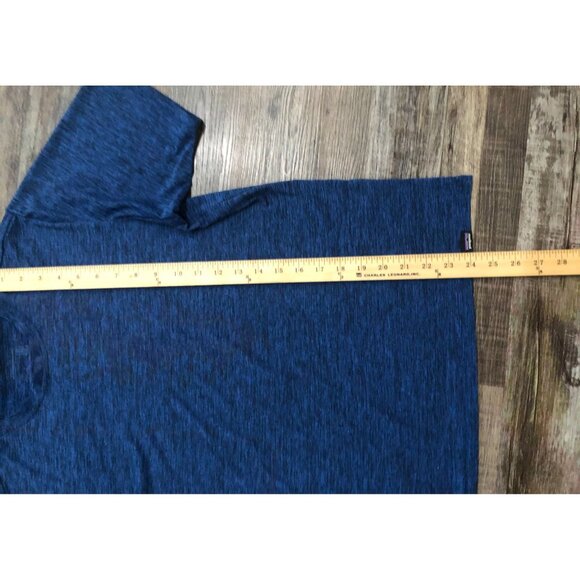 Patagonia Capilene Mens Small Blue Short Sleeve Tee T Shirt - Picture 4 of 4